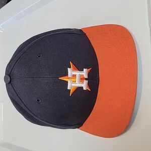 Houston Astros 47 Navy and Orange Baseball Cap Snap Back